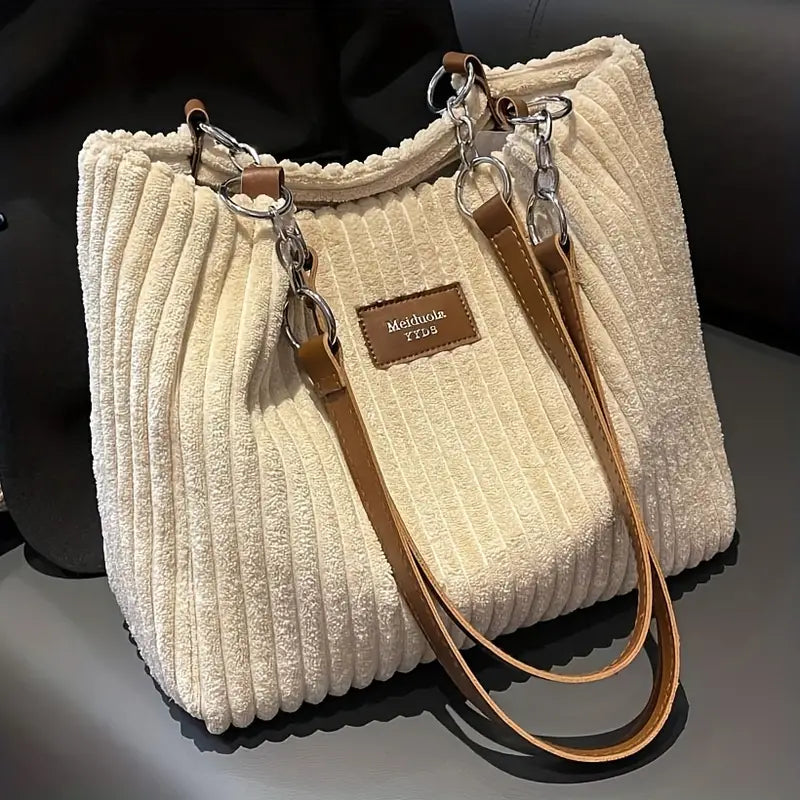 Elarova | Samtcord Baumwolltasche