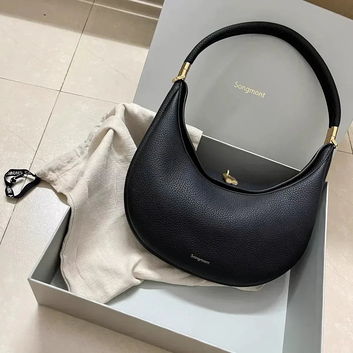 Elarova | Schicke Handtasche Aus Leder