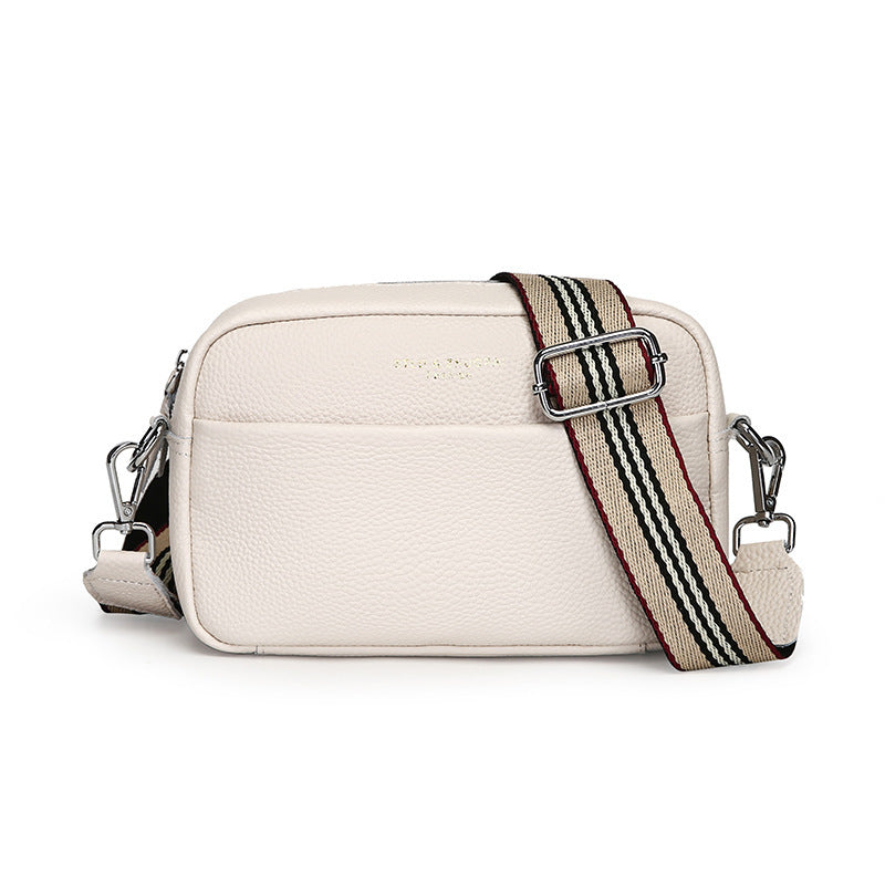 Elarova | Schlichte Schultertasche Aus Veganem Leder Im Kleinen Quadratischen Format