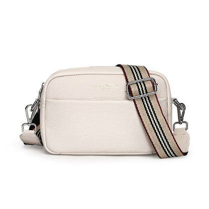 Elarova | Schlichte Schultertasche Aus Veganem Leder Im Kleinen Quadratischen Format