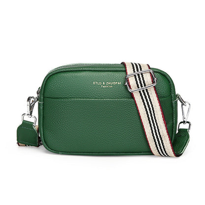 Elarova | Schlichte Schultertasche Aus Veganem Leder Im Kleinen Quadratischen Format