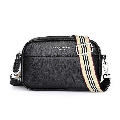 Elarova | Schlichte Schultertasche Aus Veganem Leder Im Kleinen Quadratischen Format