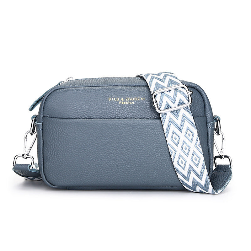 Elarova | Schlichte Schultertasche Aus Veganem Leder Im Kleinen Quadratischen Format
