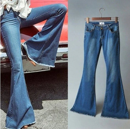 Norvielle Damen Slimfit Jeans Hose - Norvielle