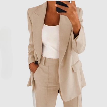 Elarova | Sophisticated Style Chic Blazer Set