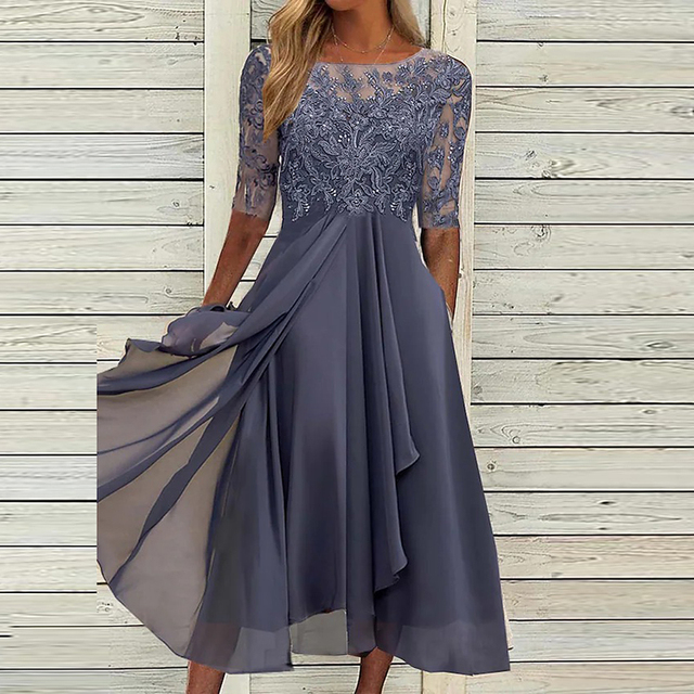 Elarova | Spitzen-Partykleid