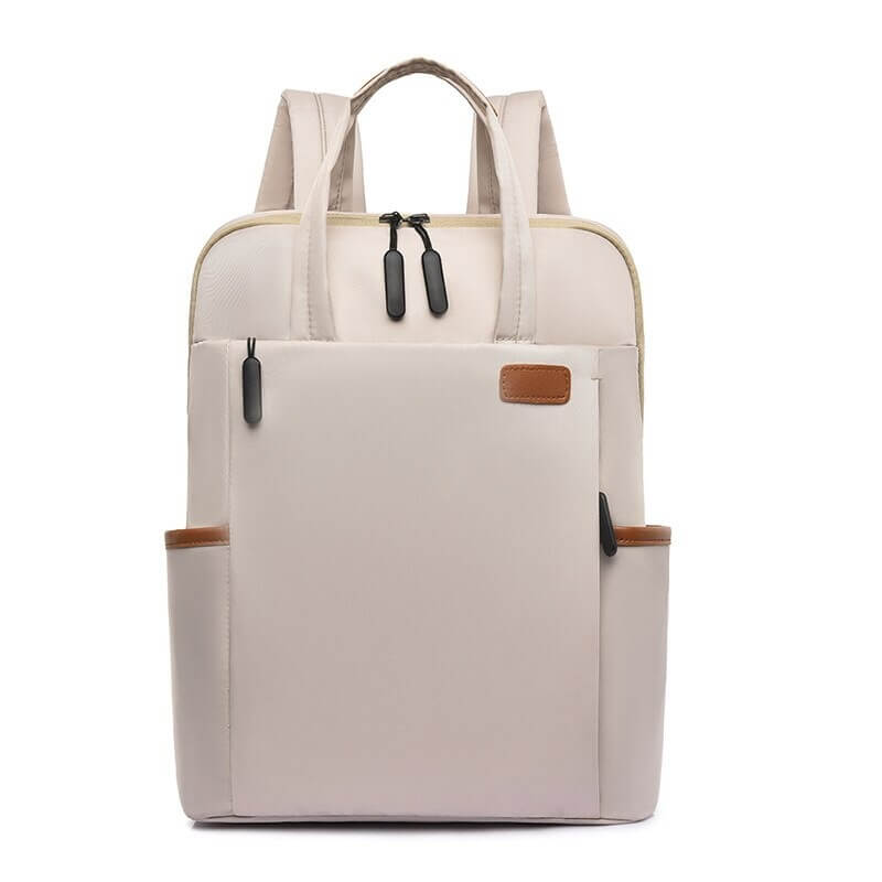 Norvielle Damen Ledertasche Stilvoll Schwarz - Norvielle