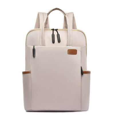 Norvielle Damen Ledertasche Stilvoll Schwarz - Norvielle