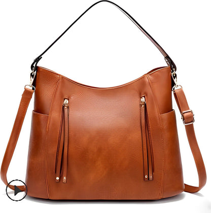 Elarova | Stilvolle Damen VintageLedertasche
