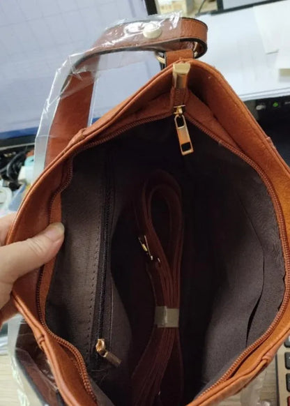 Elarova | Stilvolle Damen VintageLedertasche