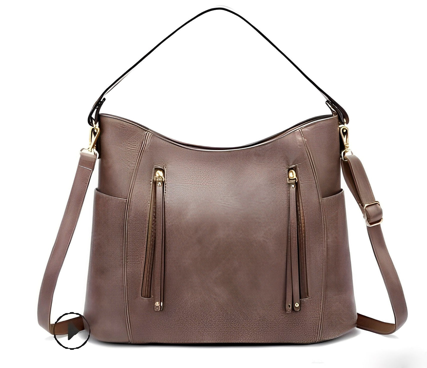 Elarova | Stilvolle Damen VintageLedertasche