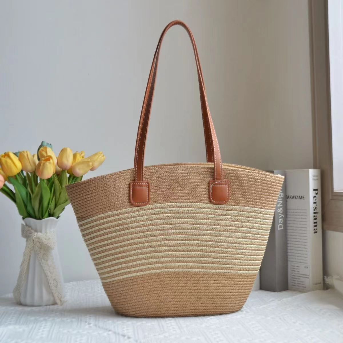Elarova | Stilvolle Gewebte Tasche Im Mori Stil