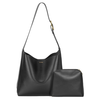 Elarova | Stilvolle Robuste Braune Geprägte Brusttasche
