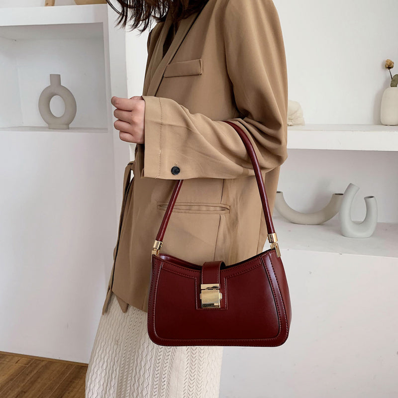 Elarova | Stilvolle Schultertasche für Damen DesignerHandtasche mit Reißverschluss