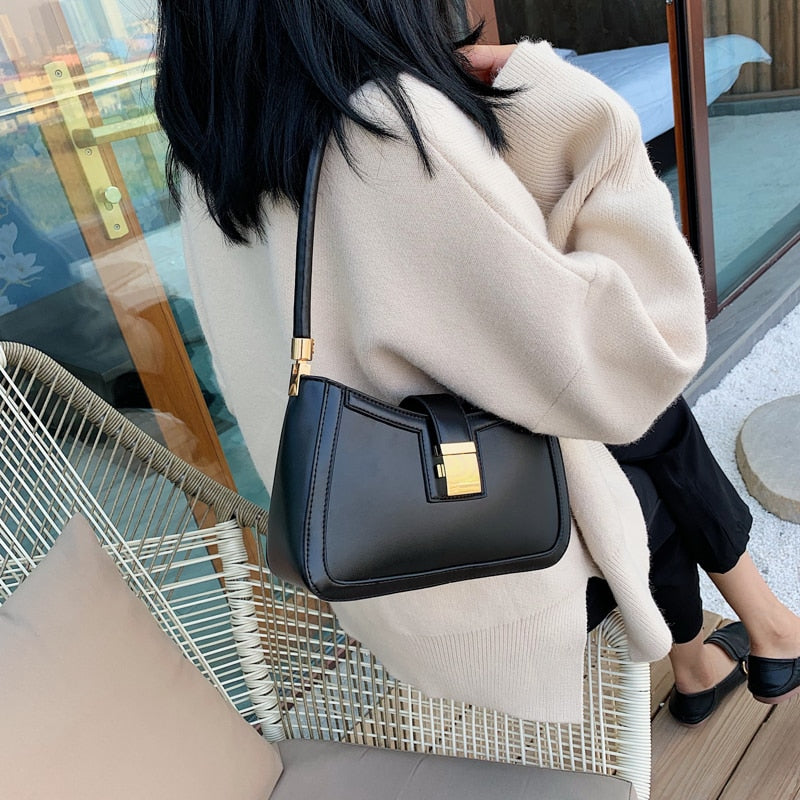Elarova | Stilvolle Schultertasche für Damen DesignerHandtasche mit Reißverschluss