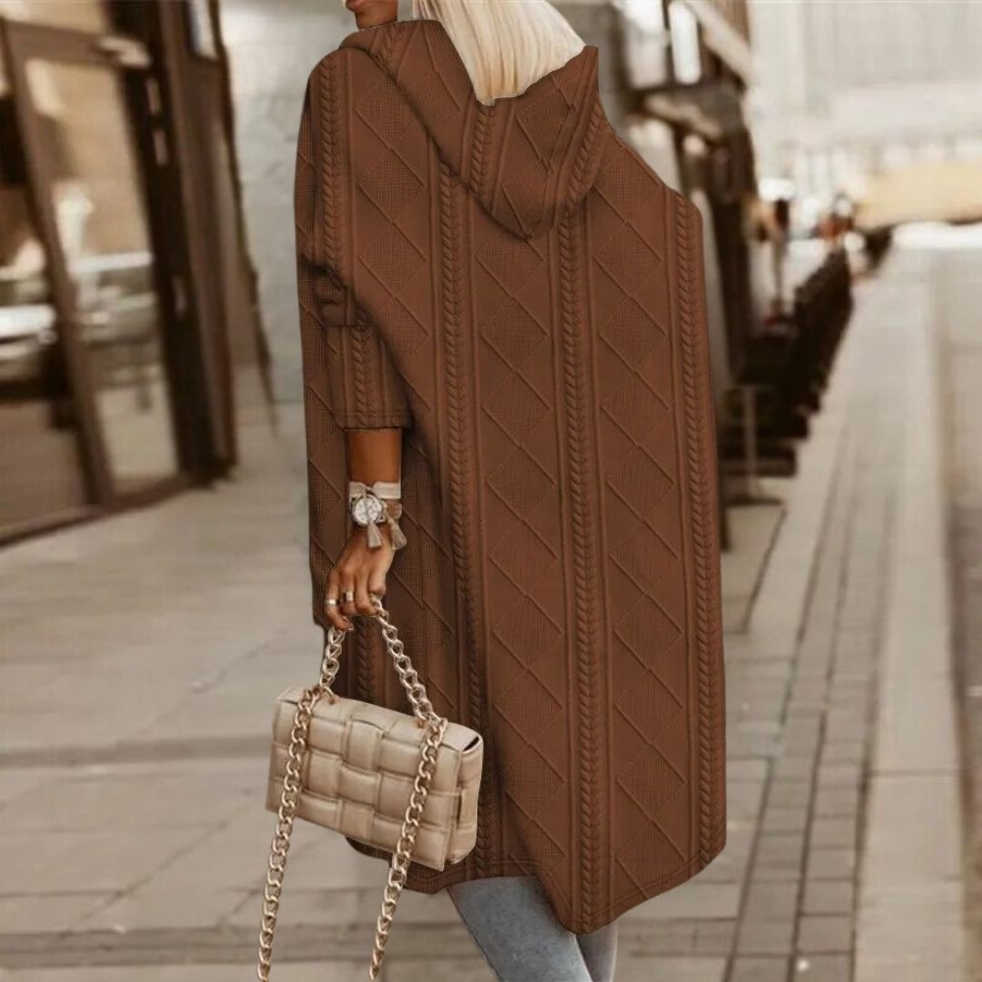 Elarova | Stilvoller Langer Cardigan