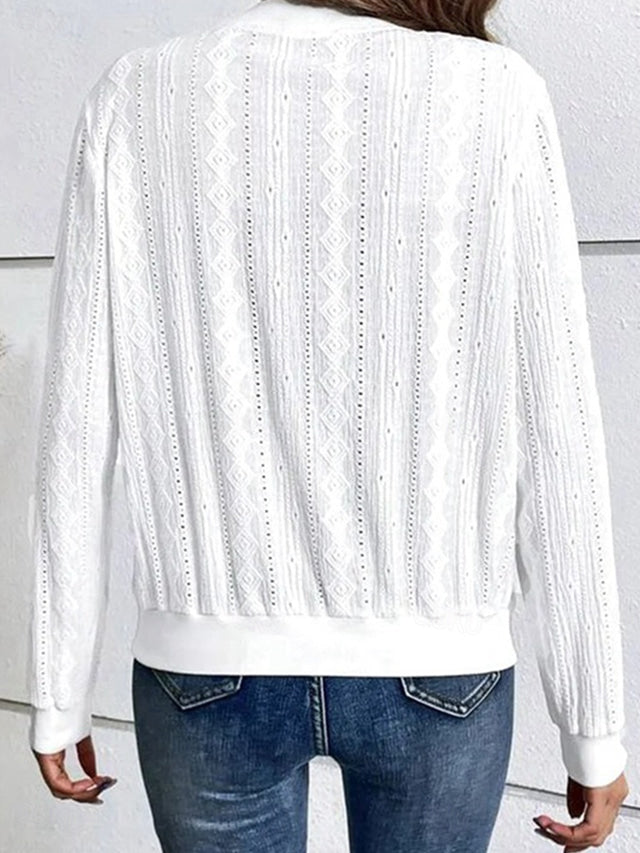 Elarova | Stilvolles Einfaches Damen Strickjacke