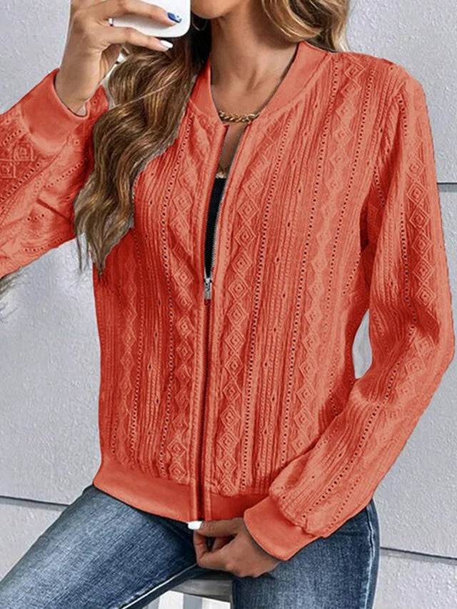 Elarova | Stilvolles Einfaches Damen Strickjacke