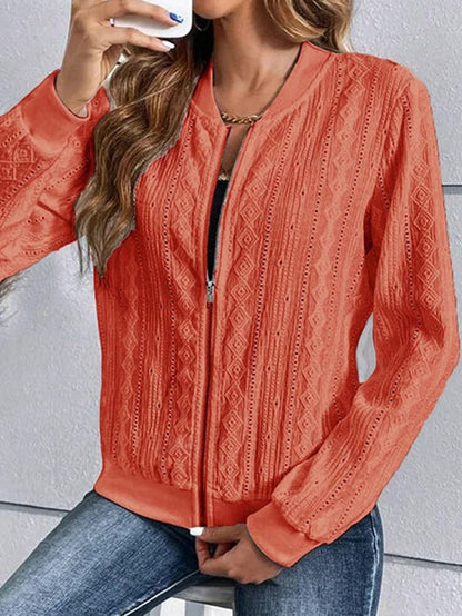Elarova | Stilvolles Einfaches Damen Strickjacke