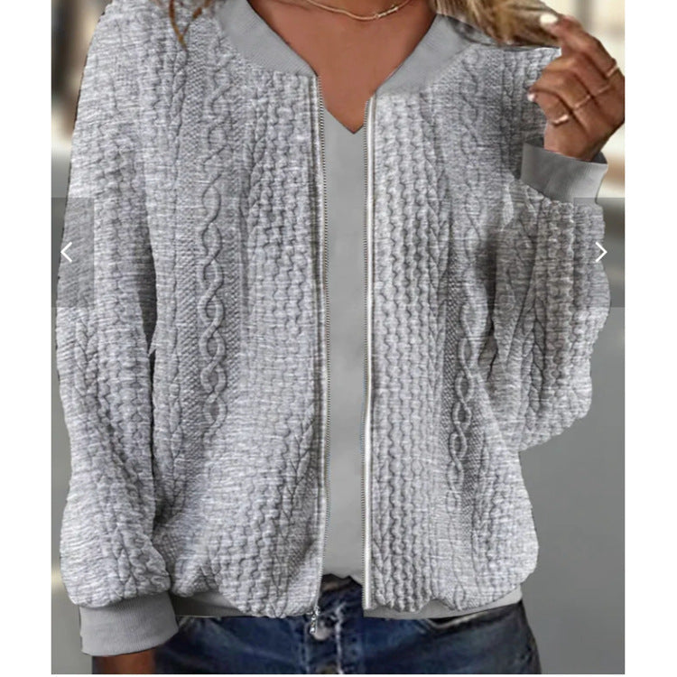 Elarova | Stilvolles Einfaches Damen Strickjacke