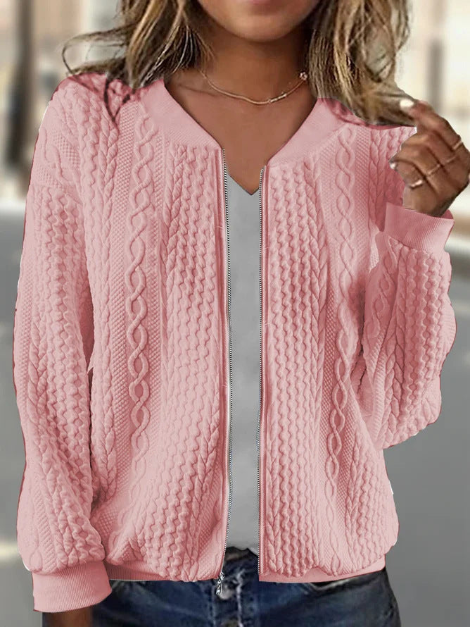 Elarova | Stilvolles Einfaches Damen Strickjacke