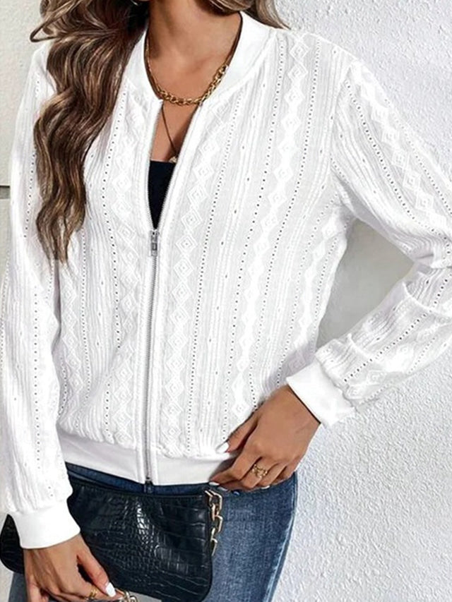 Damen Strickjacke Einfach Norvielle - Norvielle