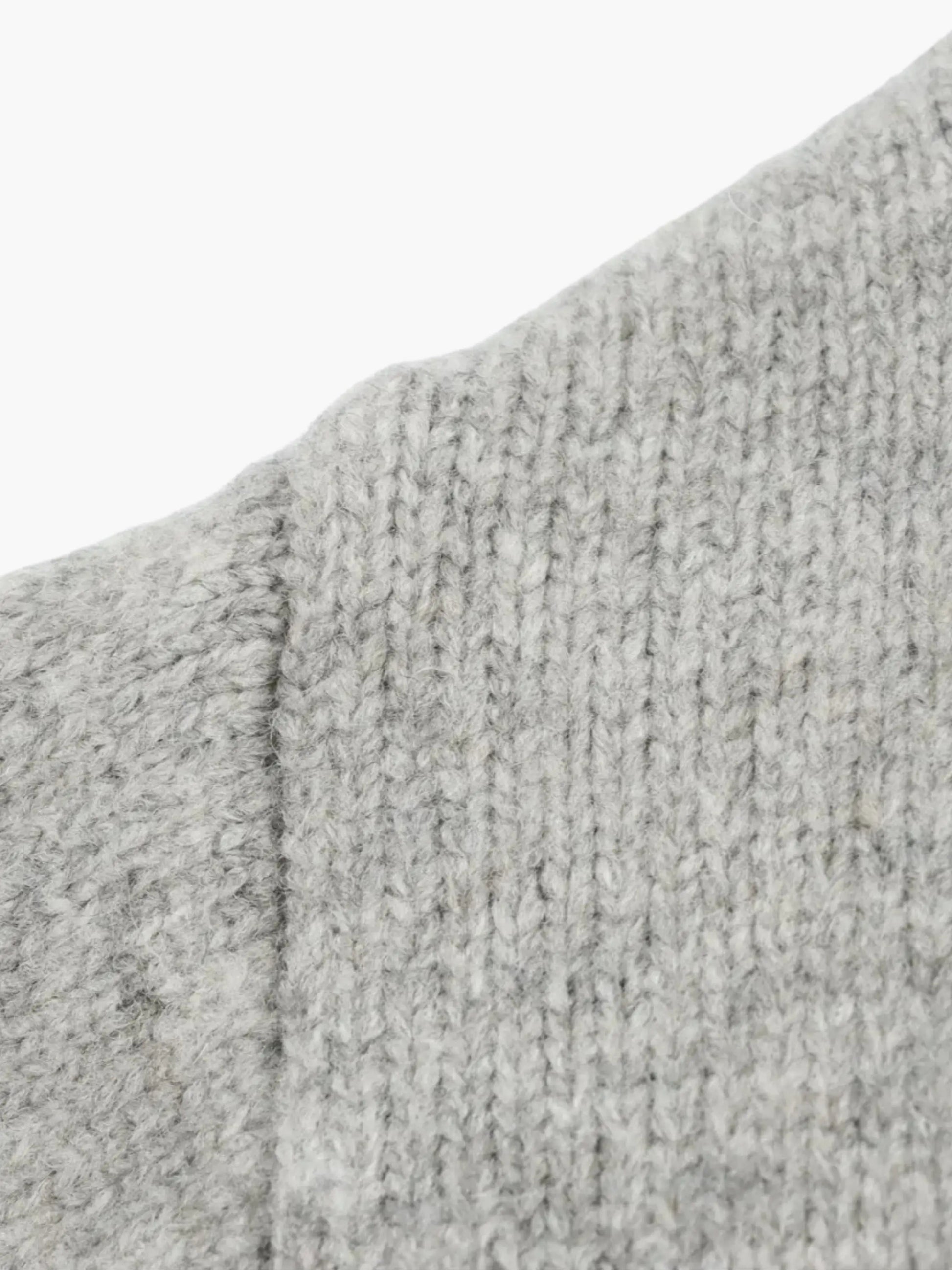 Elarova | Strickjacke Mit Kapuze Und Reißverschluss
