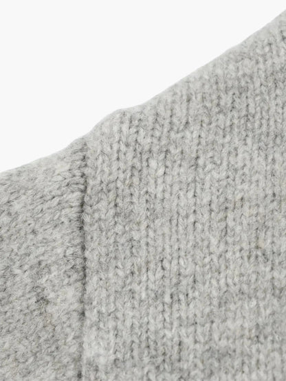 Elarova | Strickjacke Mit Kapuze Und Reißverschluss