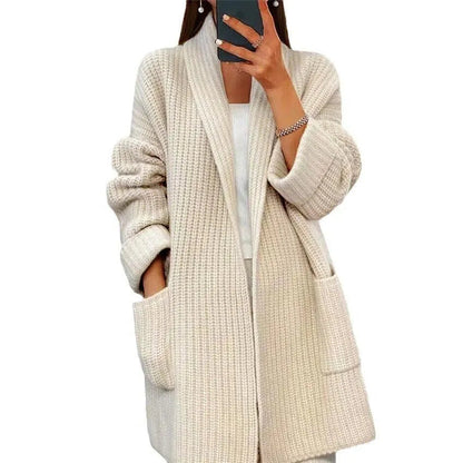 Elarova | Strickjacke mit Taschen