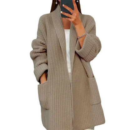 Elarova | Strickjacke mit Taschen