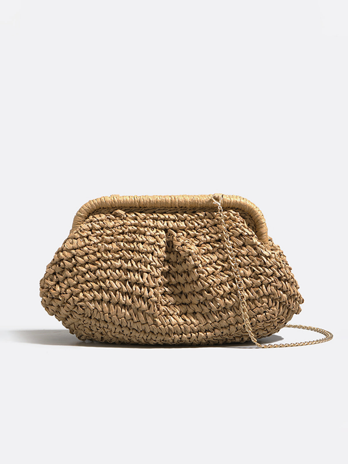 Norvielle Damen Stroh Clutch Tasche - Norvielle