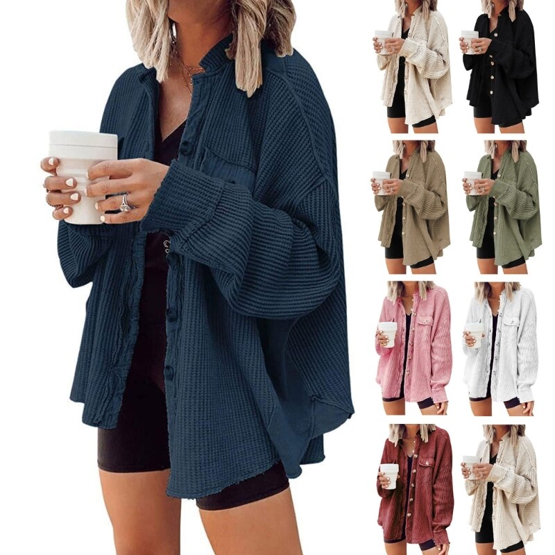 Elarova | Stylische Frühlings Strickjacke
