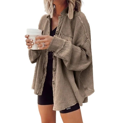 Elarova | Stylische Frühlings Strickjacke