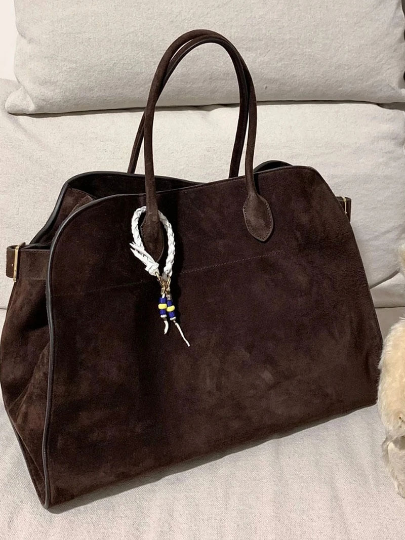 Elarova | Tasche Aus Hochwertigem Wildleder
