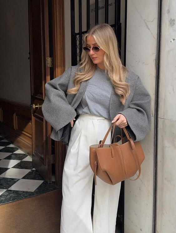 Elarova | Tasche Groß Verstellbarer Riemen Schultertasche Shopper Tasche