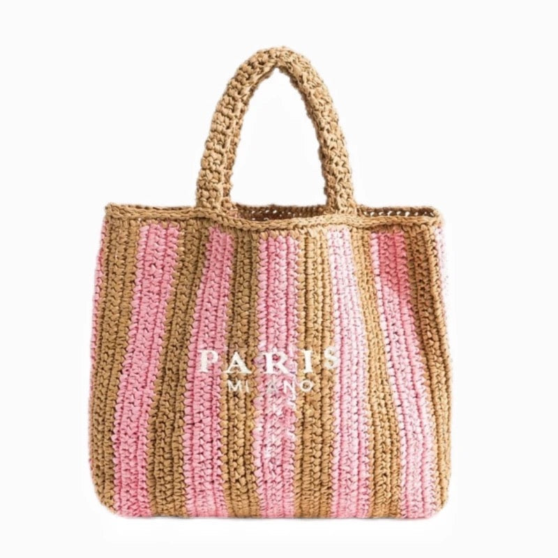 Damen Handtasche Paris Leder Schwarz - Norvielle