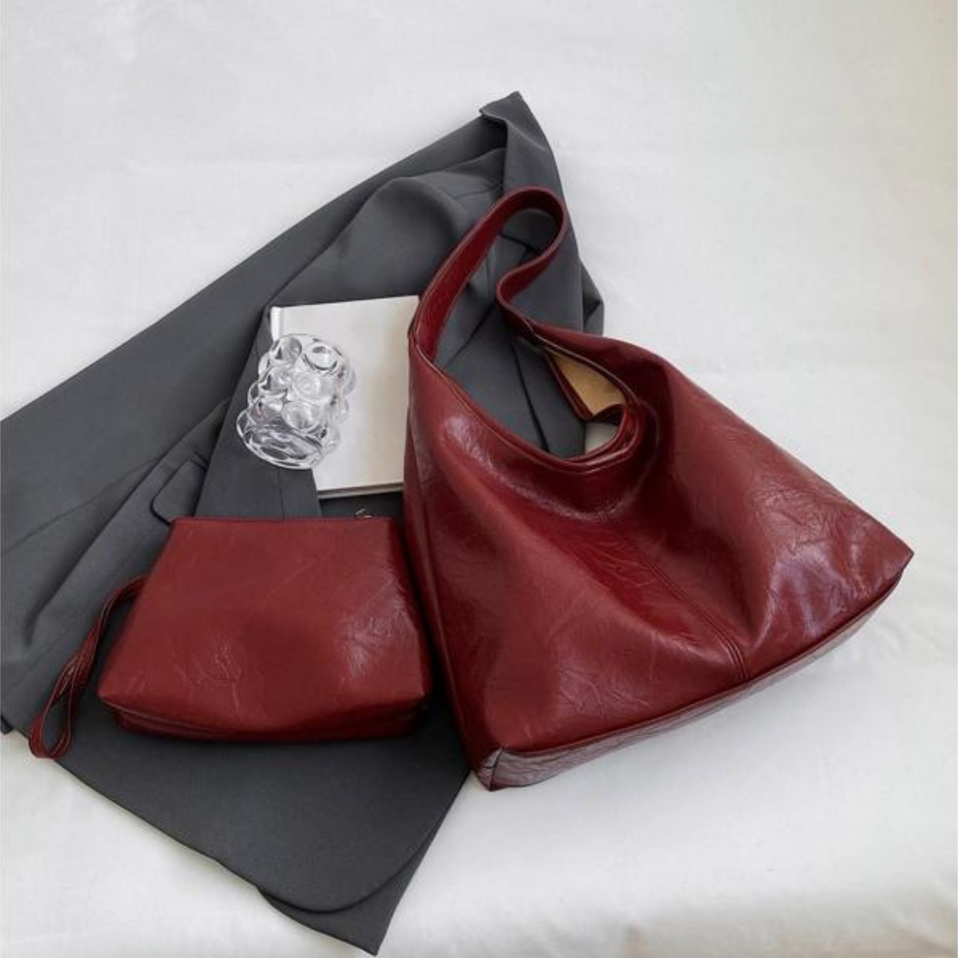 Elarova | Tasche aus gealtertem Leder Für Frauen