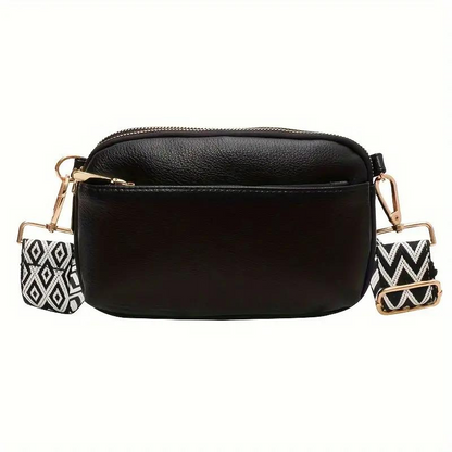 Elarova | Tasche, breiter Riemen, PULeder, Gürteltasche, MiniTasche