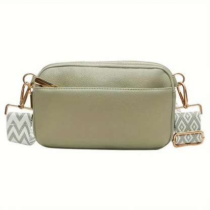 Elarova | Tasche, breiter Riemen, PULeder, Gürteltasche, MiniTasche