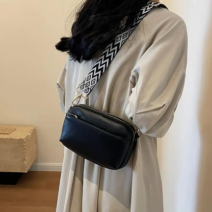 Elarova | Tasche, breiter Riemen, PULeder, Gürteltasche, MiniTasche