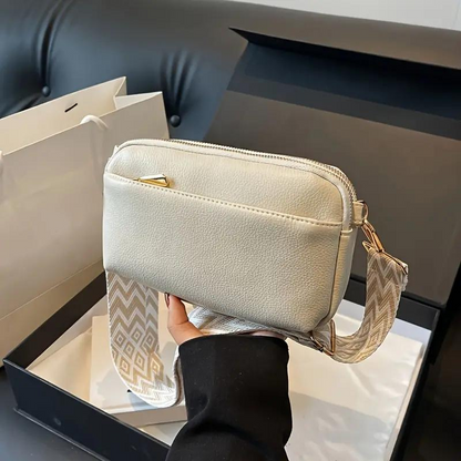 Elarova | Tasche, breiter Riemen, PULeder, Gürteltasche, MiniTasche