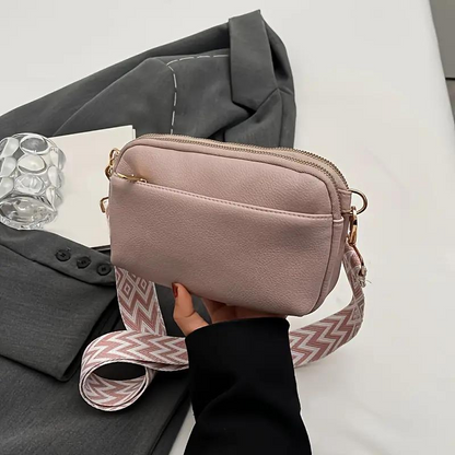 Elarova | Tasche, breiter Riemen, PULeder, Gürteltasche, MiniTasche