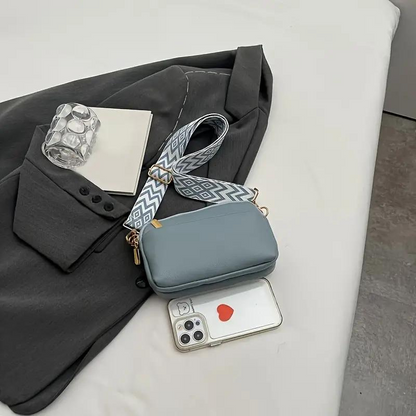 Elarova | Tasche, breiter Riemen, PULeder, Gürteltasche, MiniTasche