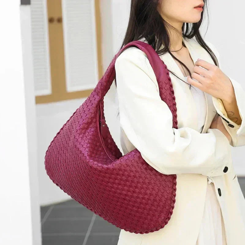 Elarova | Tasche große vegane Ledertasche für den Alltag für Damen