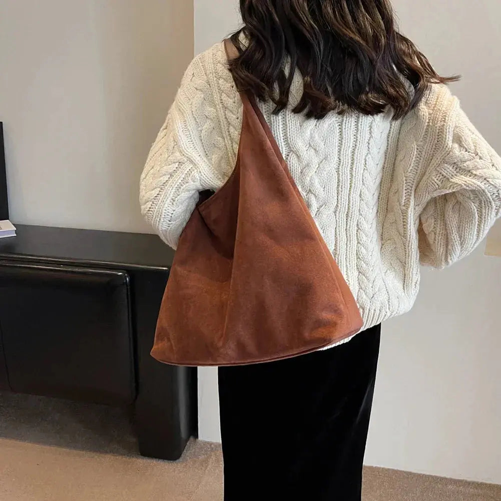 Elarova | Tote Tasche Aus Wildleder