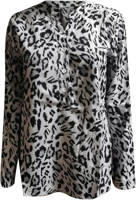 Elarova | Trendige Bluse im Leo-Muster