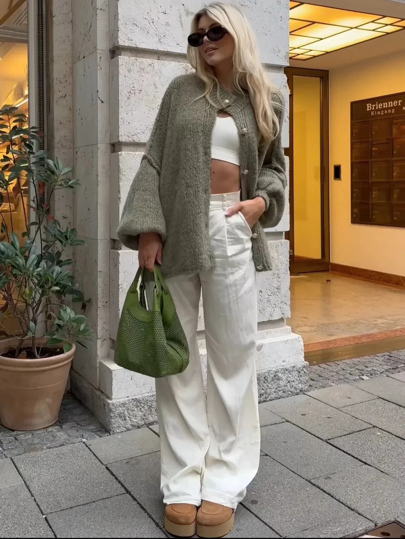 Elarova | Übergröße Strickjacke