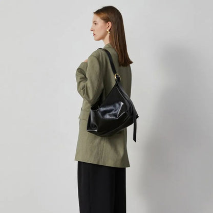 Elarova | Vegane Leder Schultertasche für Damen Stilvolle und nachhaltige Handtasche