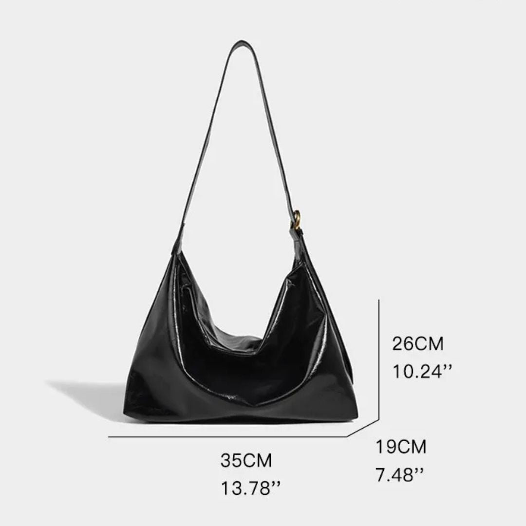 Elarova | Vegane Leder Schultertasche für Damen Stilvolle und nachhaltige Handtasche