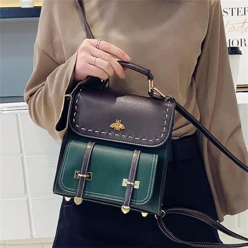 Elarova | Veganer Leder Rucksack für Damen Nachhaltiger und Stilvoller Rucksack